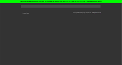 Desktop Screenshot of garage-shoppe.com